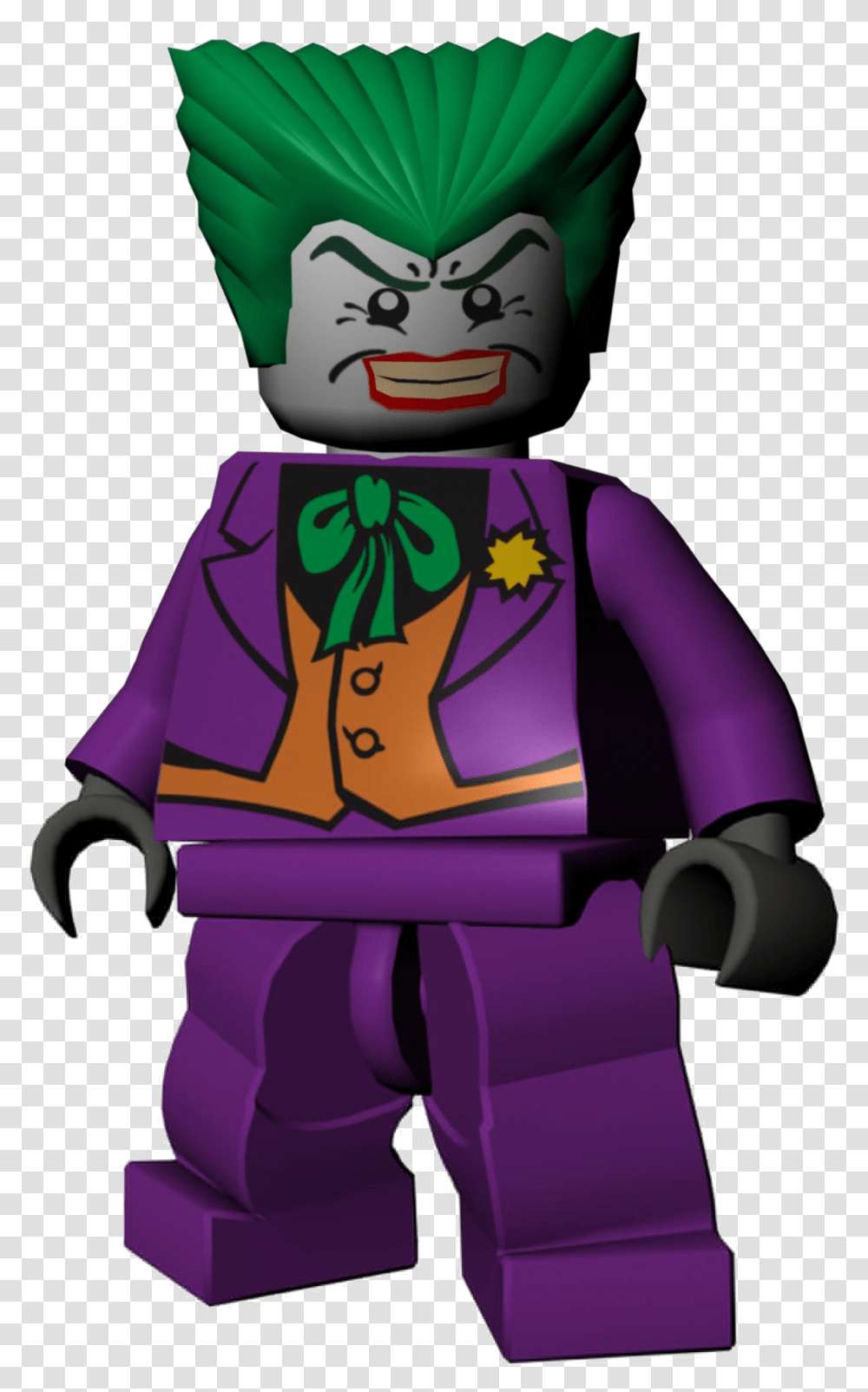 Lego Joker Lego Batman The Videogame The Joker, Toy, Apparel Transparent Png