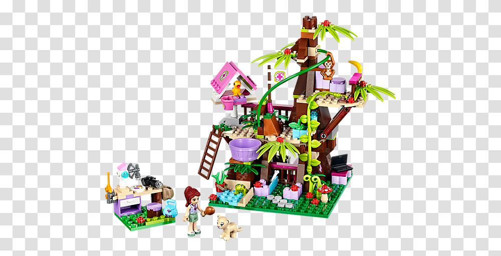 Lego Jungle Tree Sanctuary 41059 Lego Friends Jungle Sets, Toy, Person, Angry Birds, Jigsaw Puzzle Transparent Png