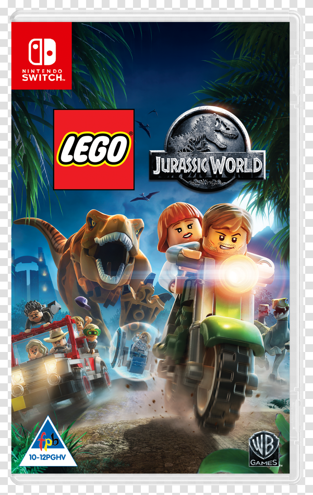 Lego Jurassic World Switch, Wheel, Machine, Person, Elephant Transparent Png