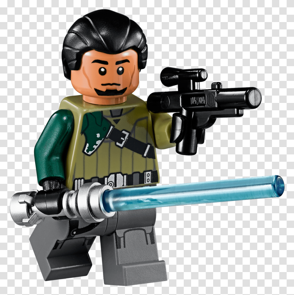 Lego Kanan Jarrus Lego Star Wars Rebels Kanan, Toy, Metropolis, Building, Gun Transparent Png