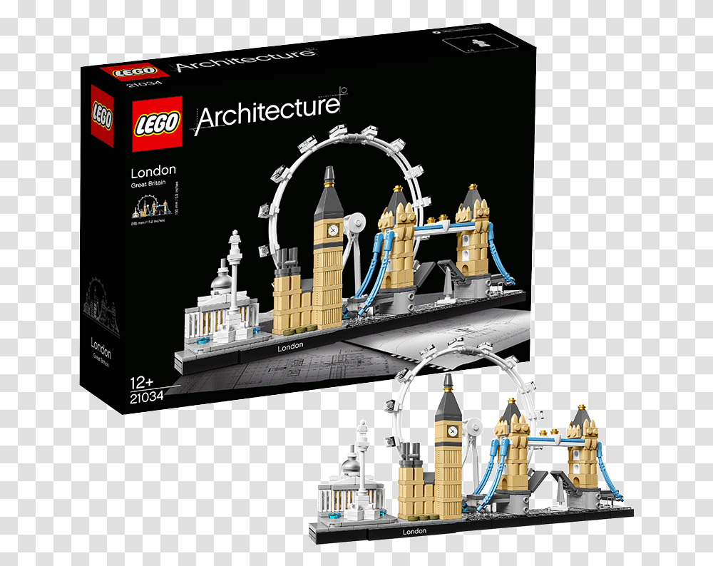 Lego Lego Architecture London, Metropolis, Urban, Building, Plan Transparent Png