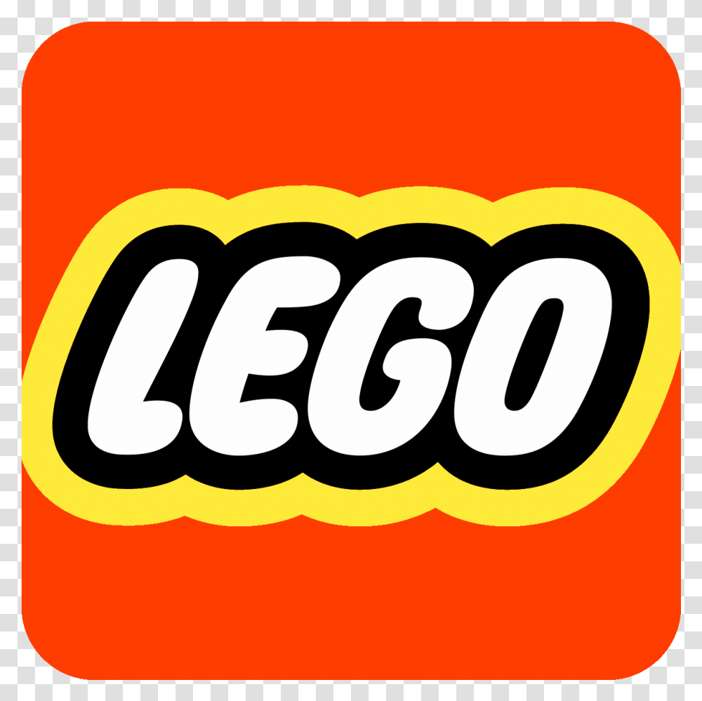 Lego Logo Icon, Label, Sticker, Food Transparent Png