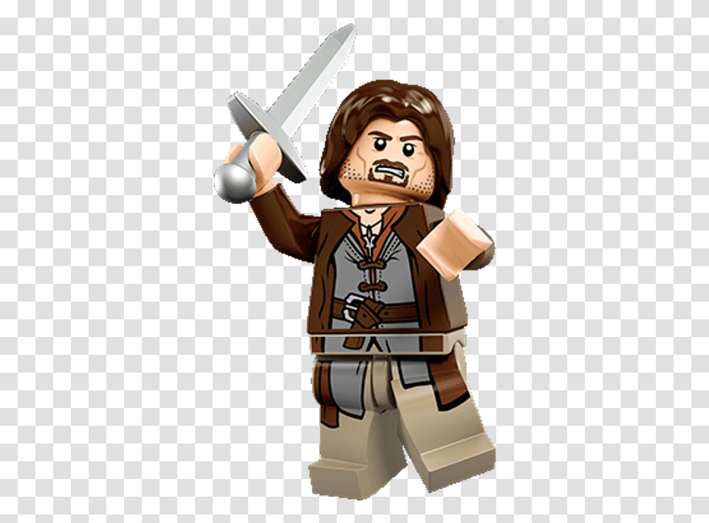 Lego Lord Of The Rings Aragorn, Toy, Sweets, Food, Confectionery Transparent Png