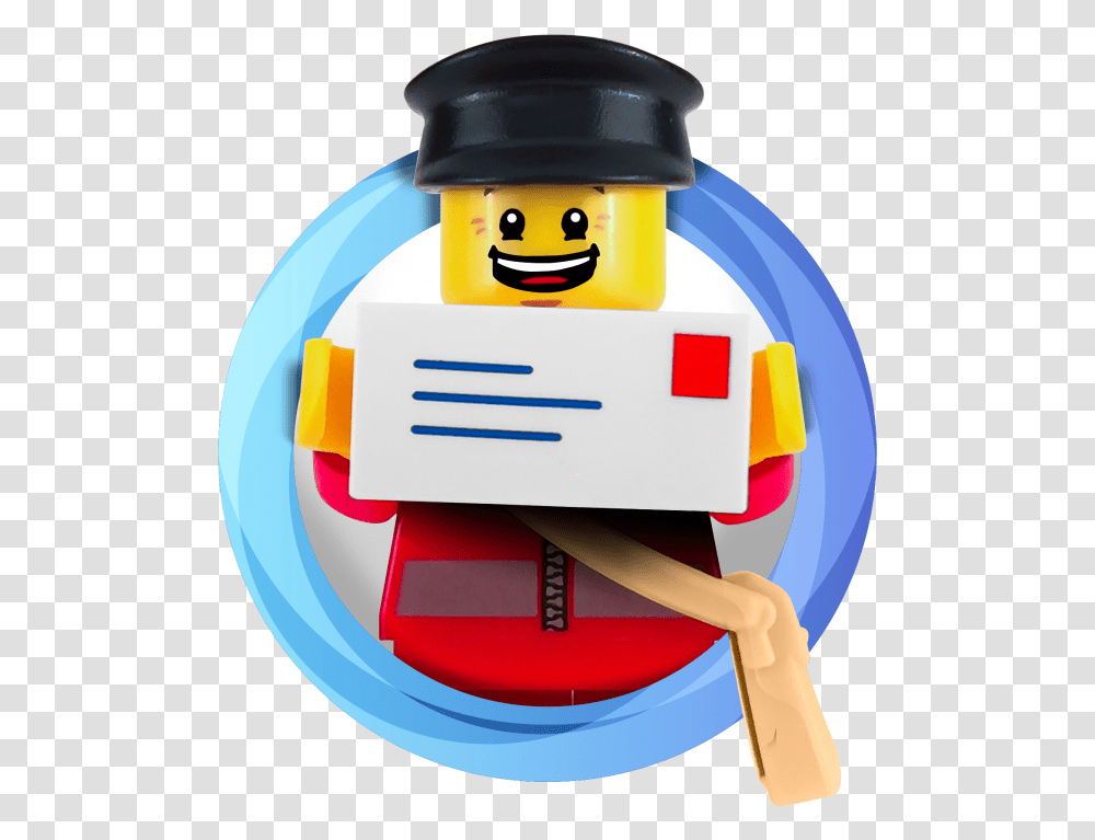 Lego Mailman Clipart Download Lego Mailman, Robot, Toy Transparent Png