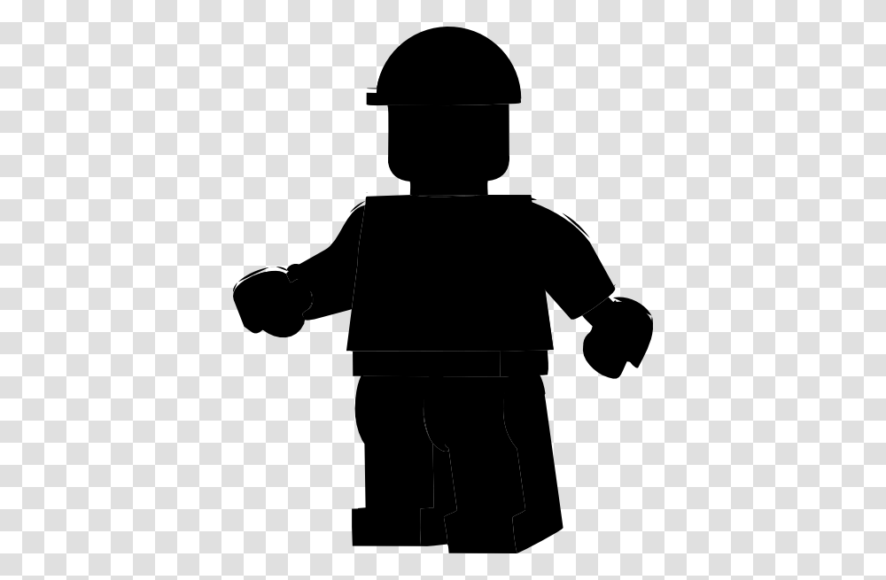 Lego Man Clip Art, Silhouette, Person, Human, Stencil Transparent Png