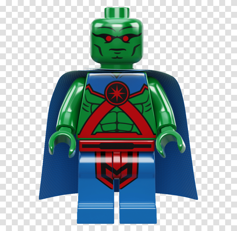 Lego Martian Manhunter Minifigure, Toy, Robot Transparent Png