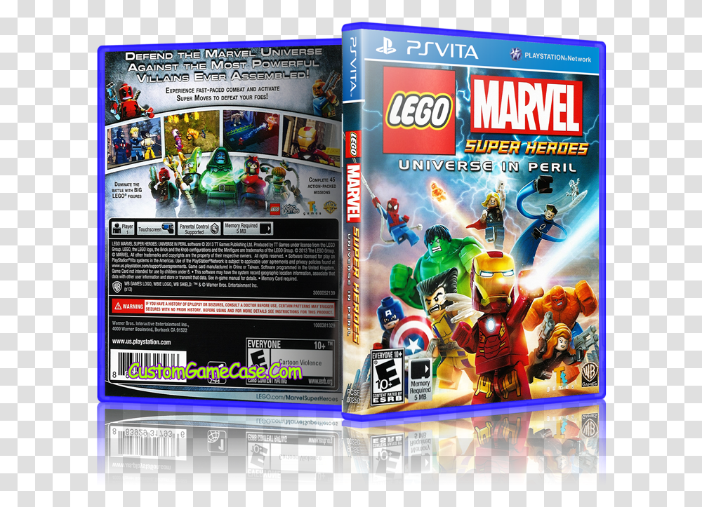 Lego Marvel Super Heroes Universe In Peril Psvita Lego, Scoreboard, Disk, Dvd, Toy Transparent Png