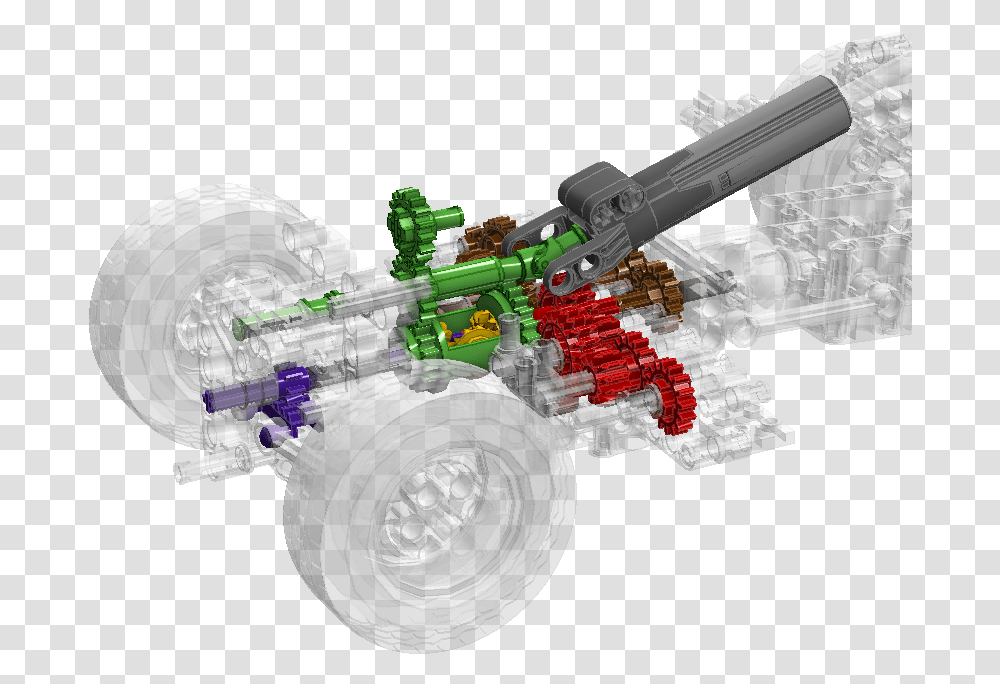 Lego Mindstorms Dump Truck Download Model Car, Toy, Machine, Wheel, Suspension Transparent Png