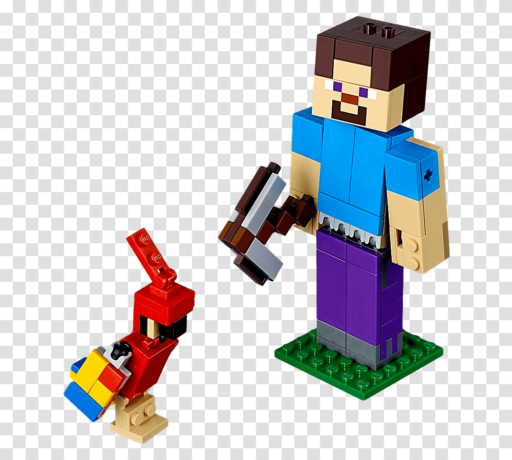 Lego Minecraft, Toy, Robot Transparent Png