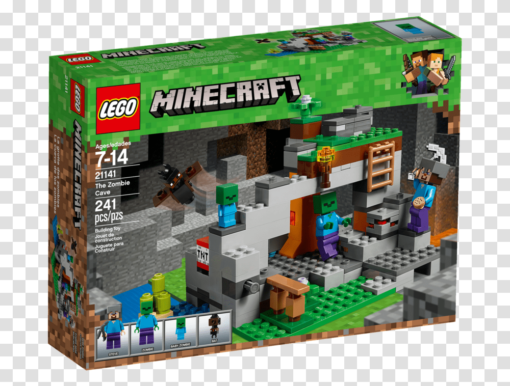 Lego Minecraft Zombie Cave, Toy, Person, Human Transparent Png