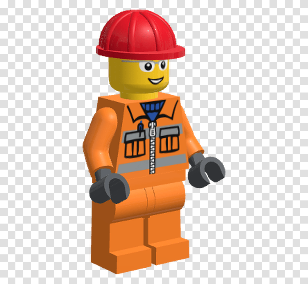 Lego Minifigure Clipart Construction, Apparel, Helmet, Vest Transparent Png