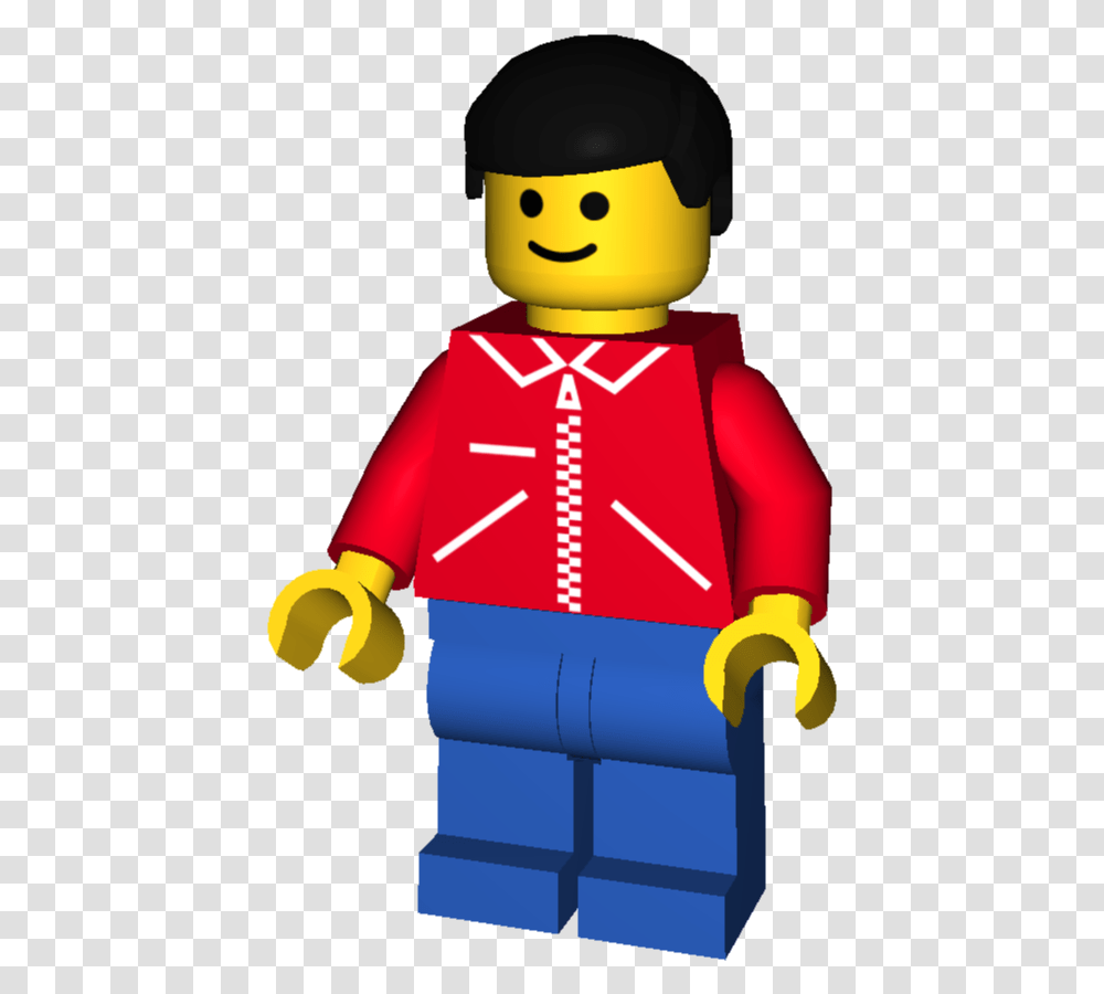 Lego Minifigure Jred001 Jacket Red With Zipper, Toy, Apparel, Doll Transparent Png