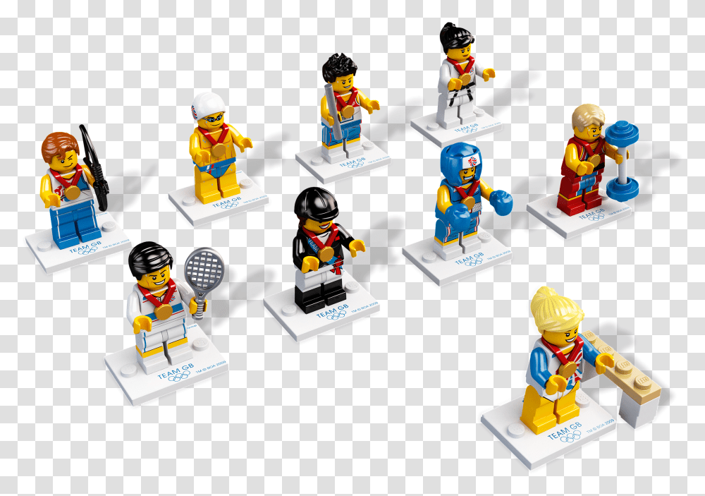 Lego Minifigure Series Olympics Transparent Png