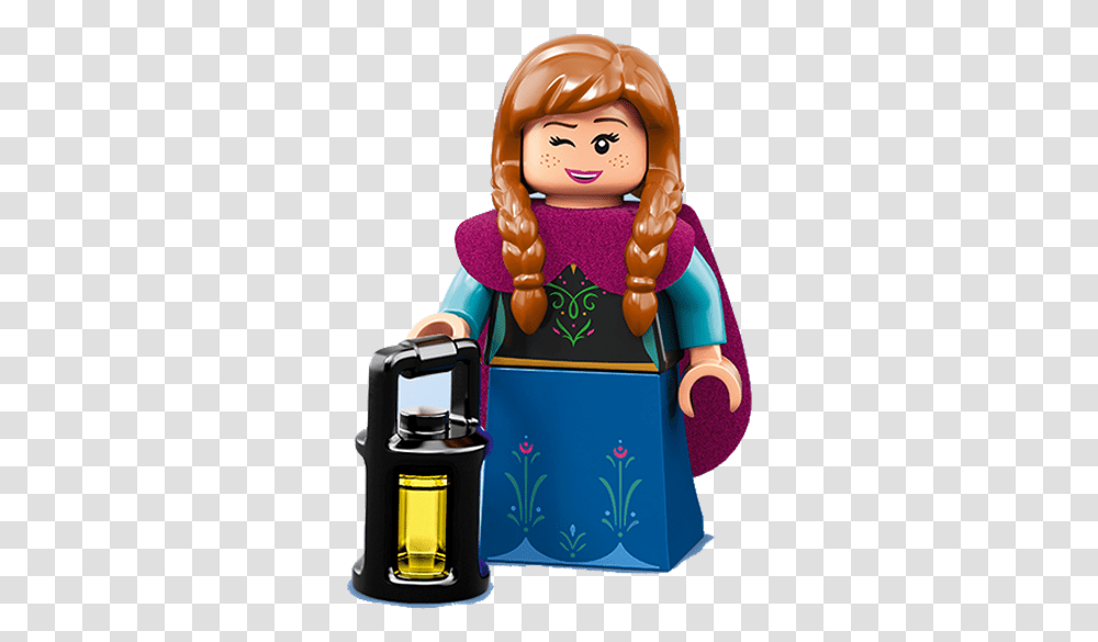 Lego Minifigures Disney Series 2 Elsa, Toy, Doll, Nutcracker Transparent Png