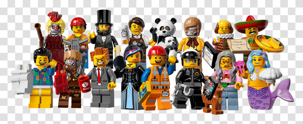 Lego Minifigures Movie, Robot, Person, People, Suit Transparent Png