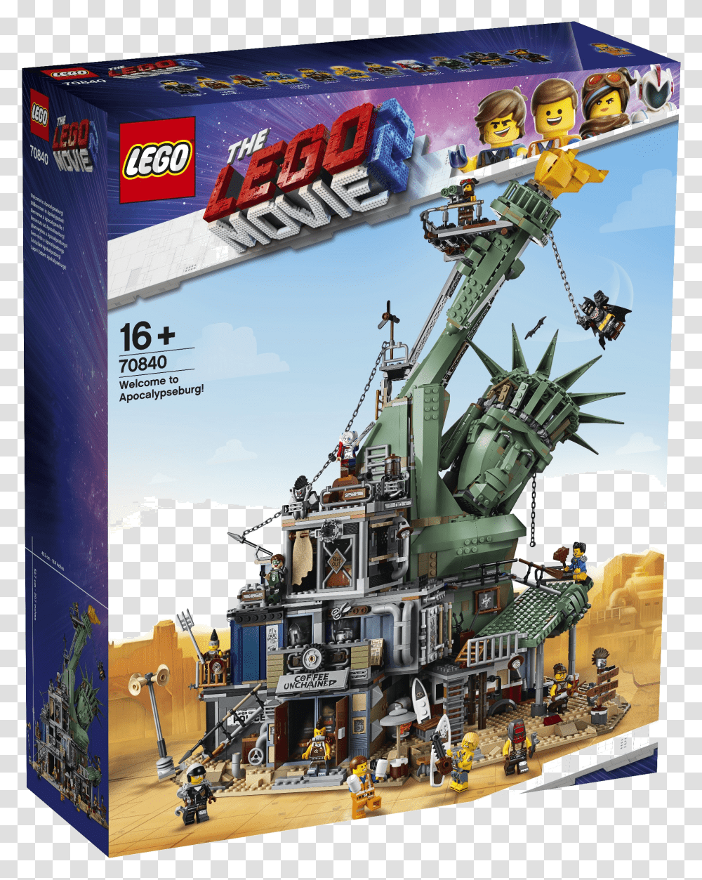 Lego Movie 2 Welcome To Apocalypseburg Transparent Png