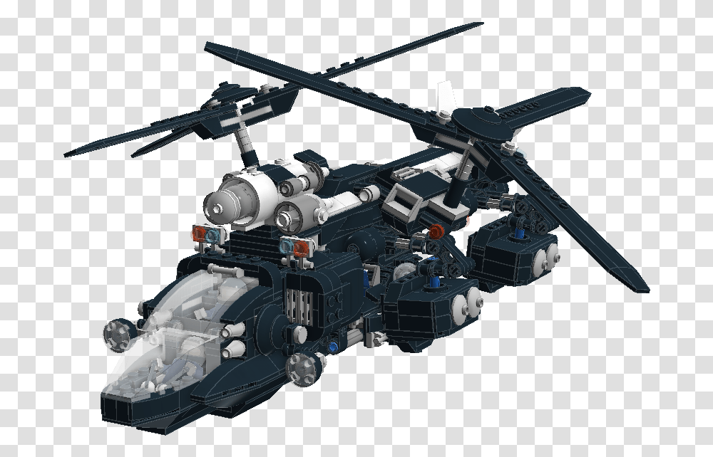 Lego Movie Super Secret Police Helicopter, Vehicle, Transportation, Aircraft, Spaceship Transparent Png