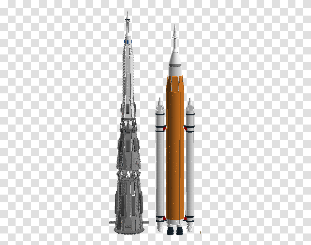 Lego N1 L3 Rocket, Weapon, Vehicle, Transportation, Missile Transparent Png