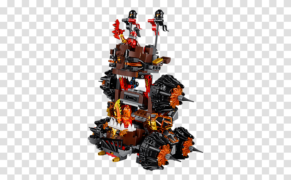 Lego Nexo Knights General Magmar's Siege Machine, Toy, Engine, Motor, Robot Transparent Png