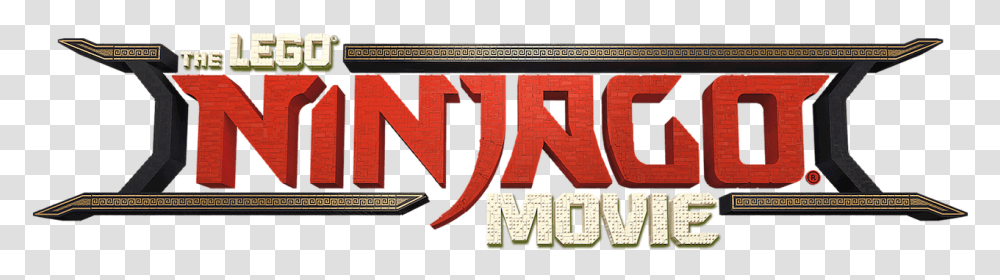 Lego Ninjago Movie Logo, Word, Alphabet, Label Transparent Png