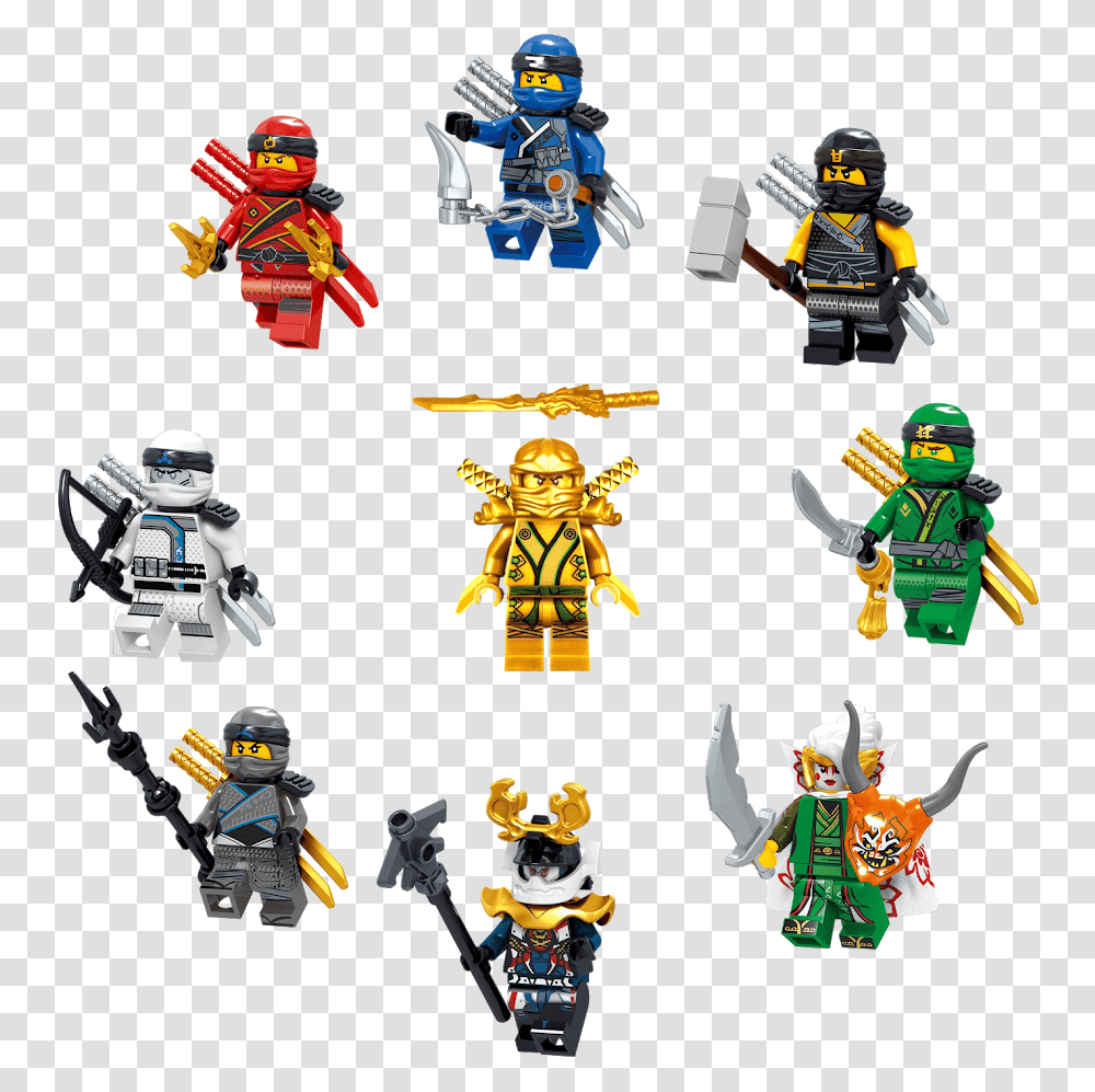 Lego Ninjago Season 11 Minifigures, Person, Human, Robot, Knight Transparent Png
