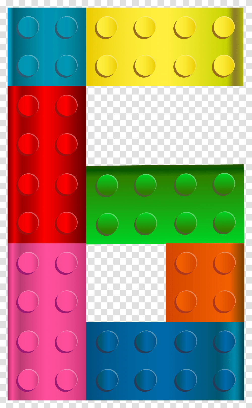 Lego Number Six Clip Art Image Lego Number 6 Clipart Transparent Png