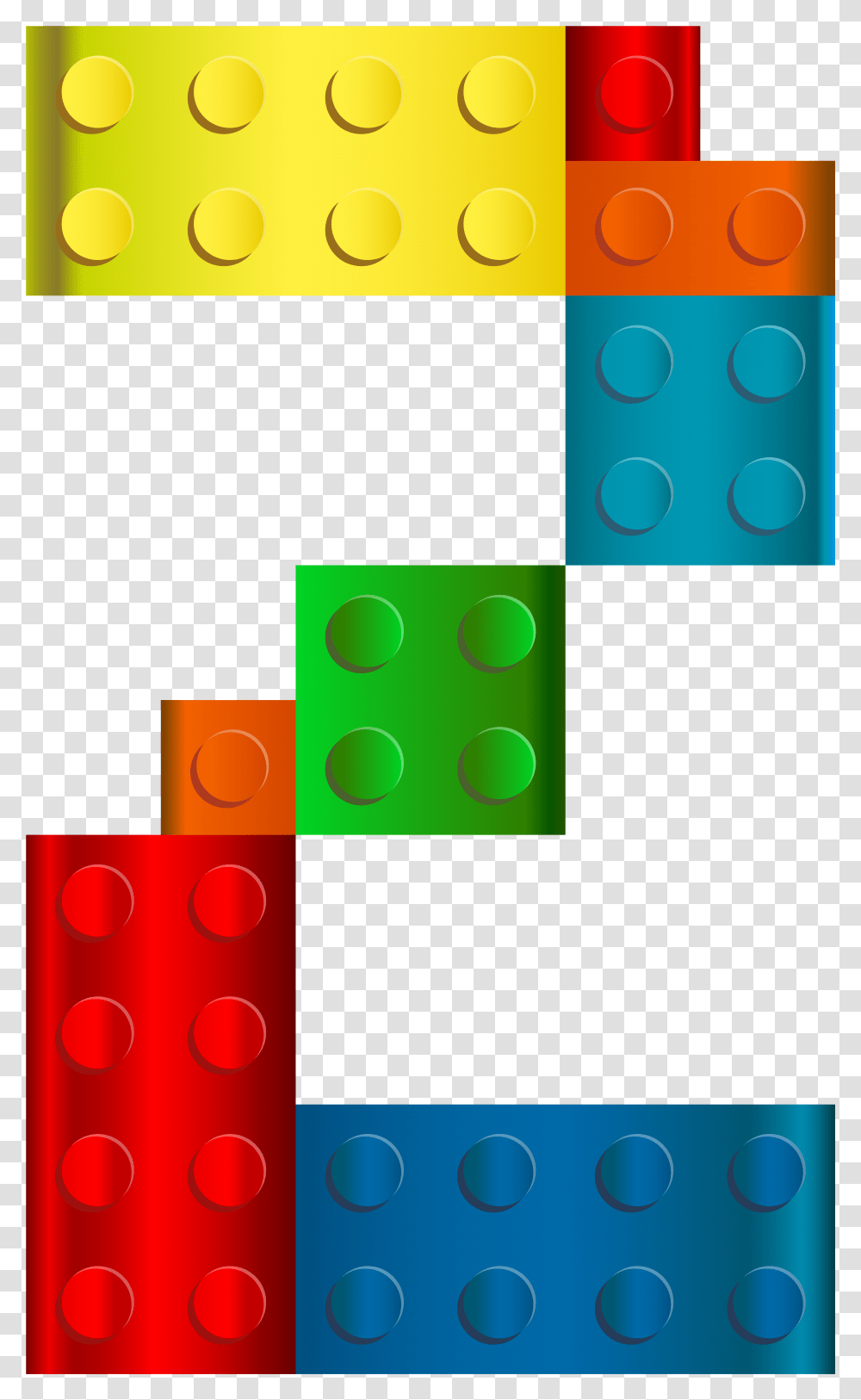 Lego Number Two Clip Art Image, Game, Jigsaw Puzzle Transparent Png