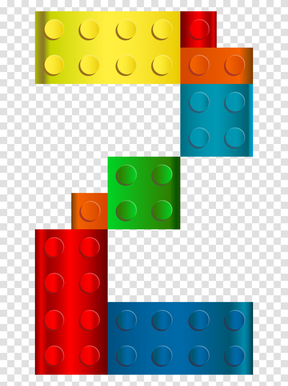 Lego Number Two Clip Art Image, Game, Lunch Transparent Png