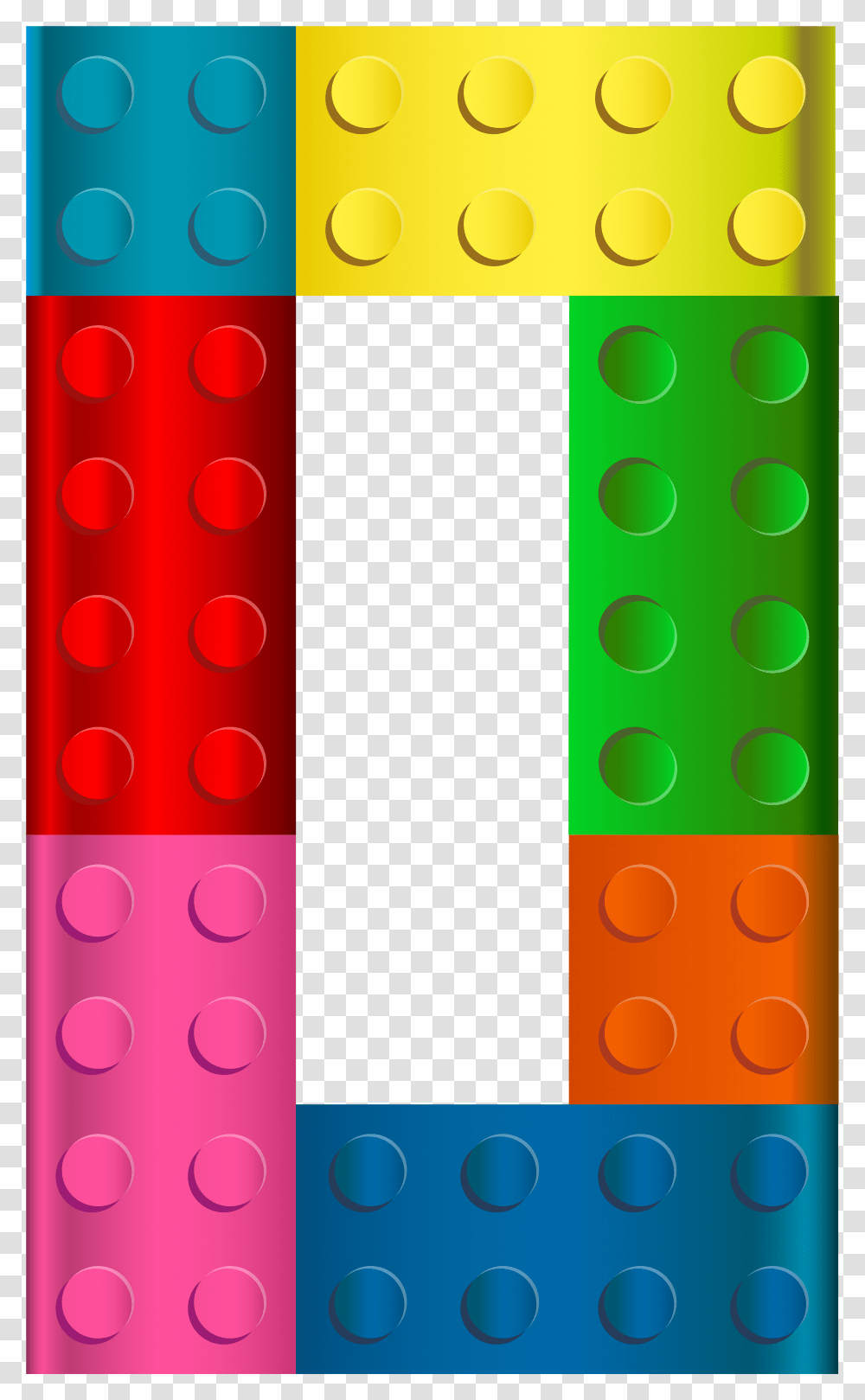 Lego Number Zero, Texture, Polka Dot Transparent Png