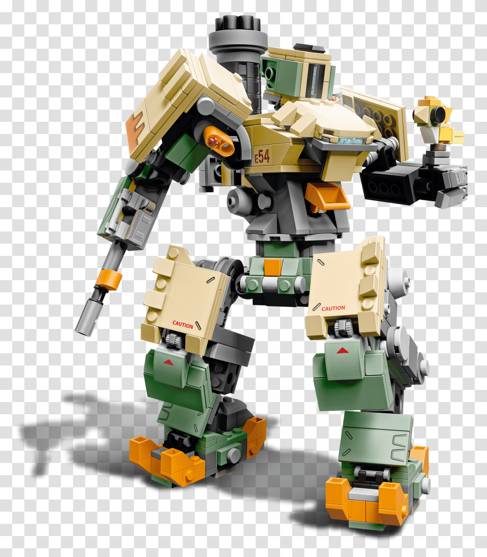 Lego Overwatch 75974 Bastion Building Kit Robot Action Figure Bastion Lego Overwatch, Toy Transparent Png