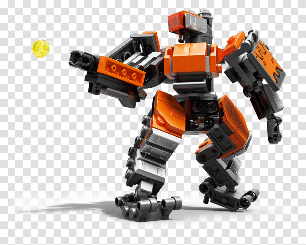 Lego Overwatch Bastion Set, Toy, Robot Transparent Png