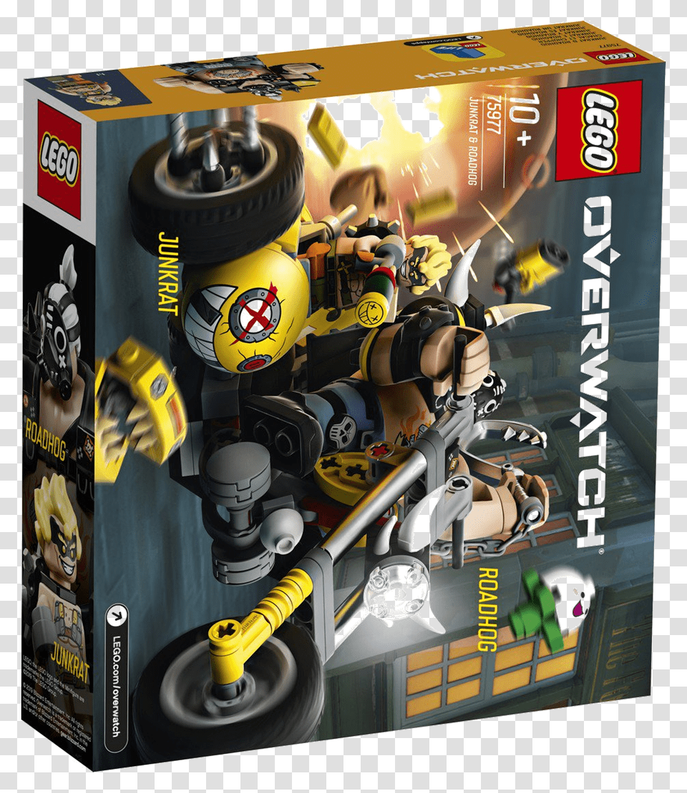 Lego Overwatch Junkrat And Roadhog, Toy, Machine, Motor, Engine Transparent Png