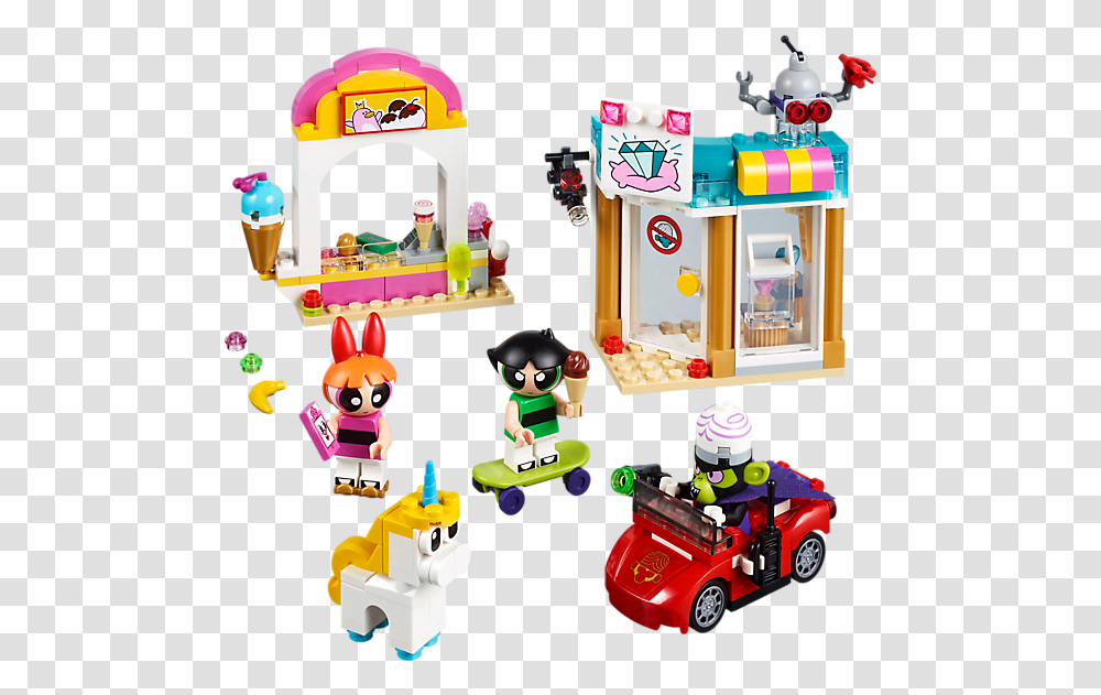 Lego Powerpuff Girl Sets, Toy, Play Area, Arcade Game Machine Transparent Png