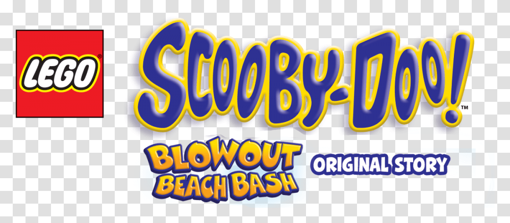 Lego Scooby Doo Blowout Beach Bash Logo, Meal, Food, Word Transparent Png