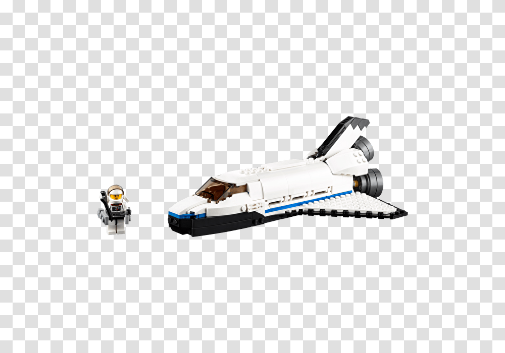 Lego Space Explorer Science Museum Shop, Spaceship, Aircraft, Vehicle, Transportation Transparent Png