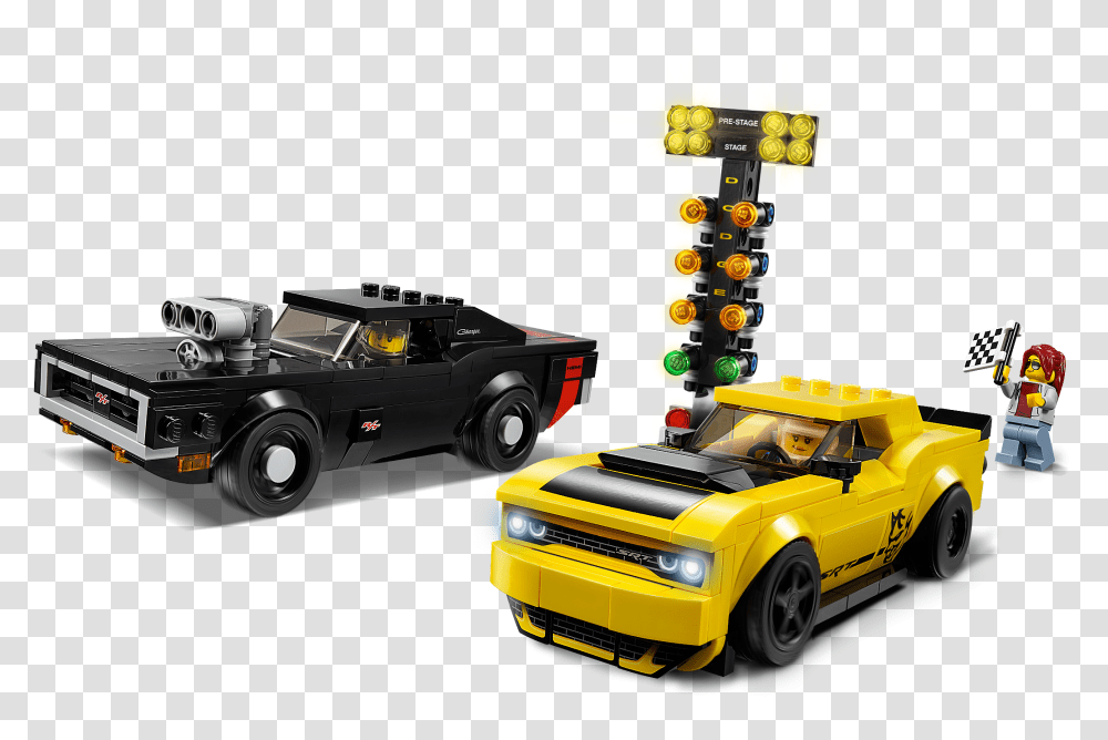 Lego Speed Champions Dodge, Sports Car, Vehicle, Transportation, Race Car Transparent Png