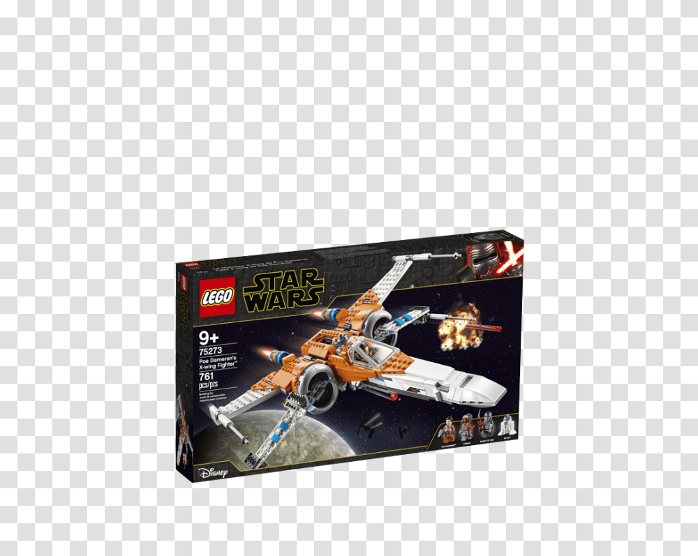 Lego Star Wars 75273 Poe Dameron's X Wing Fighter Lego Star Wars 9 Sets, Vehicle, Transportation, Car, Sports Car Transparent Png