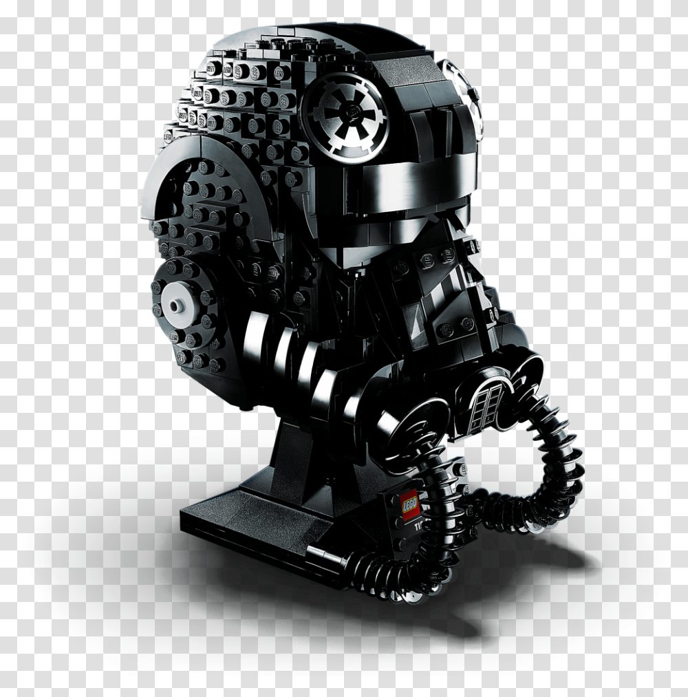Lego Star Wars Tie Fighter Pilot Helmet, Apparel, Robot Transparent Png