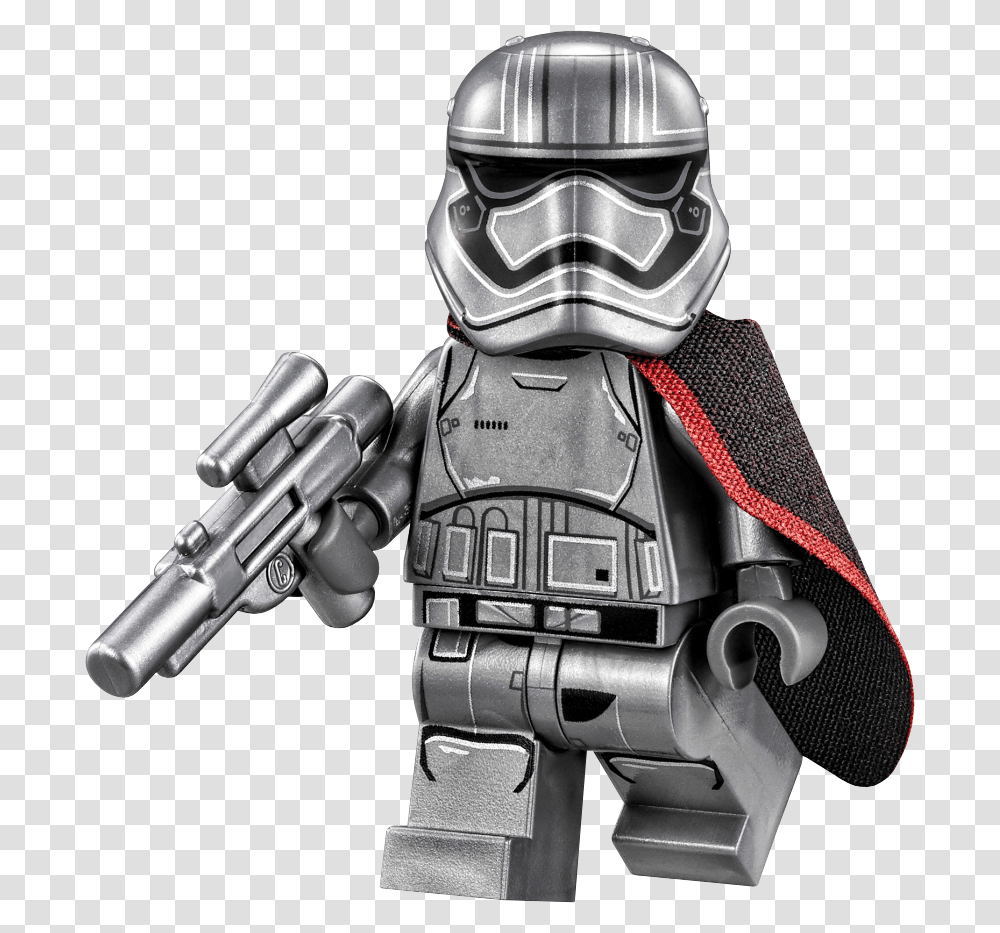 Lego Star Wars Captain Phasma Minifigure, Helmet, Apparel, Person Transparent Png