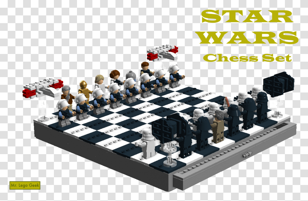 Lego Star Wars Chess, Person, Human, Game, Crowd Transparent Png