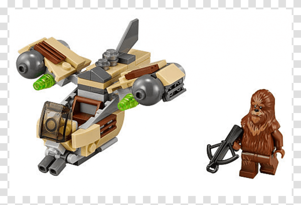 Lego Star Wars Chewbacca Set, Toy, Person, Vehicle, Transportation Transparent Png