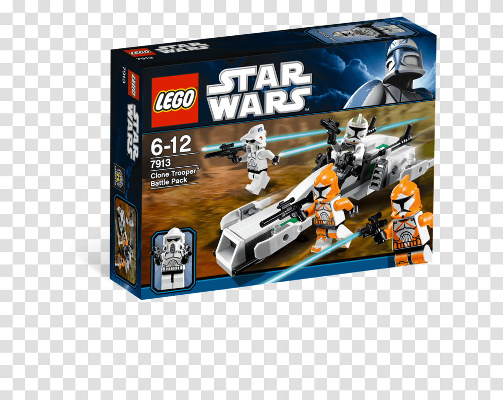 Lego Star Wars Clone Trooper Sets Hd Download, Toy, Sports Car, Vehicle, Transportation Transparent Png
