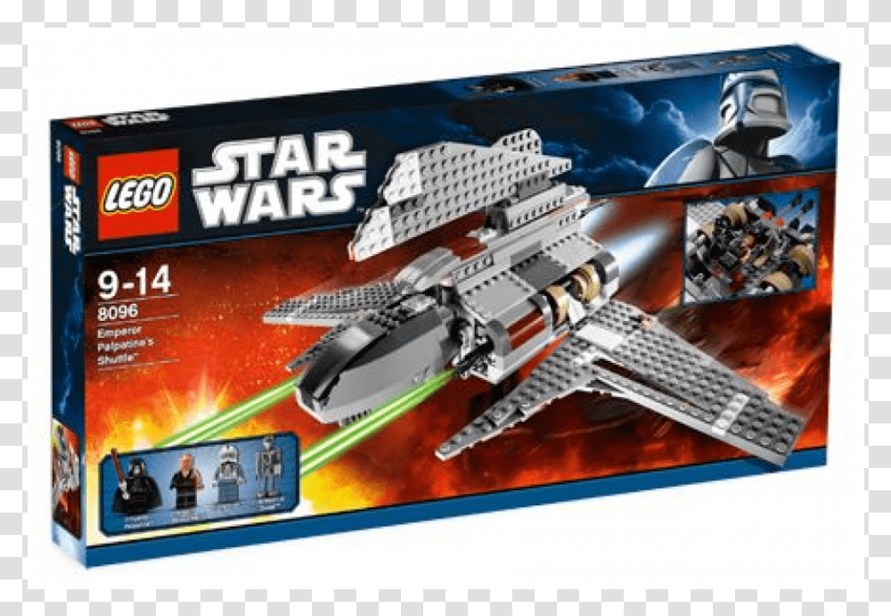 Lego Star Wars Emperor Palpatine's Shuttle, Spaceship, Aircraft, Vehicle, Transportation Transparent Png