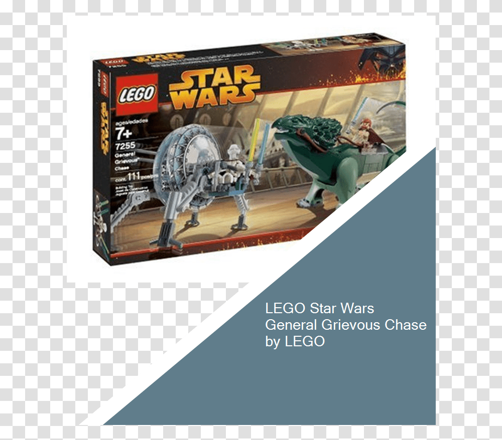 Lego Star Wars General Grievous Chase By Lego Lego Lego Star Wars, Person, Human, Poster, Advertisement Transparent Png