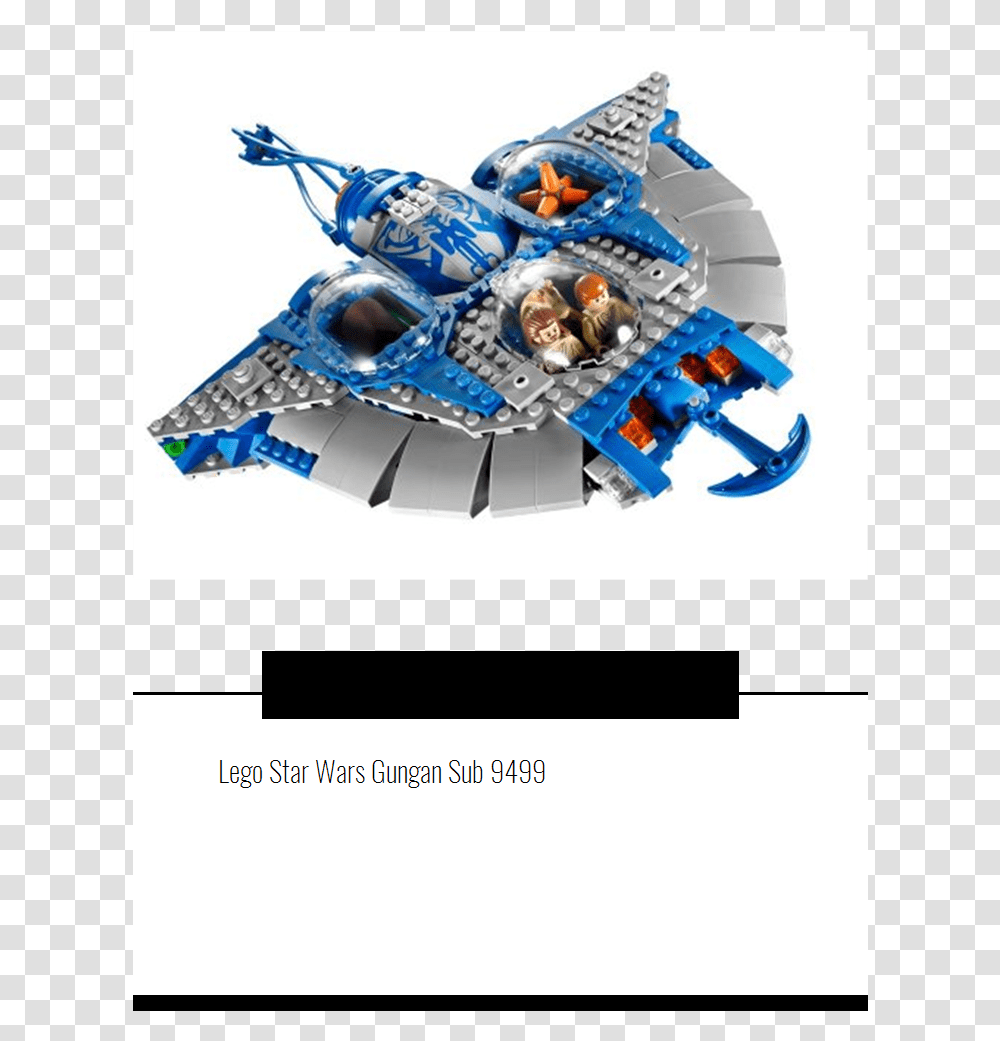Lego Star Wars Gungan Sub, Toy, Apparel, Machine Transparent Png