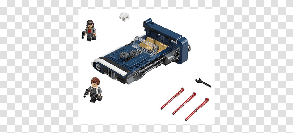 Lego Star Wars Han Solo's Landspeeder, Toy, Computer, Electronics, Hardware Transparent Png
