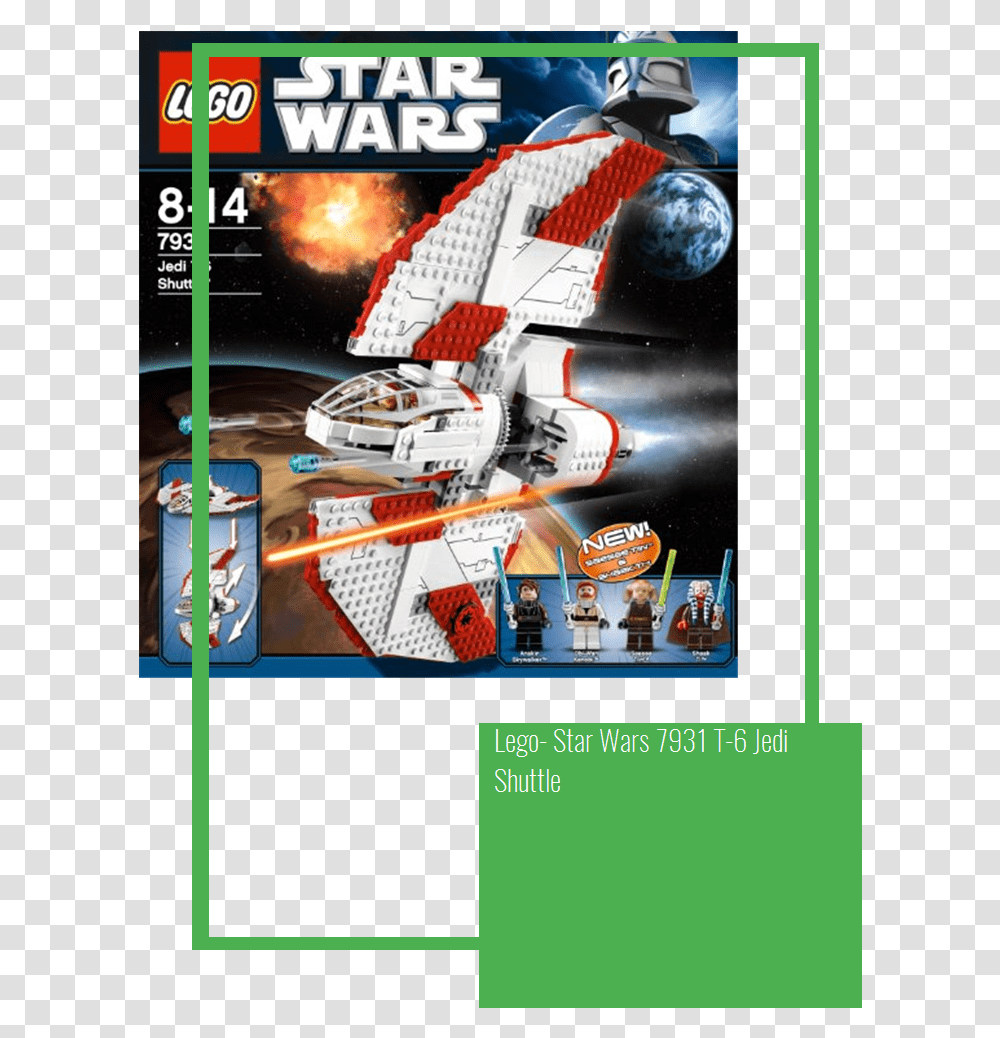 Lego Star Wars Jedi Shuttle, Poster, Advertisement, Sphere Transparent Png