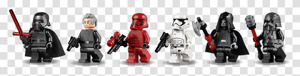 Lego Star Wars Kylo Ren's Shuttle, Person, Helmet, Toy Transparent Png
