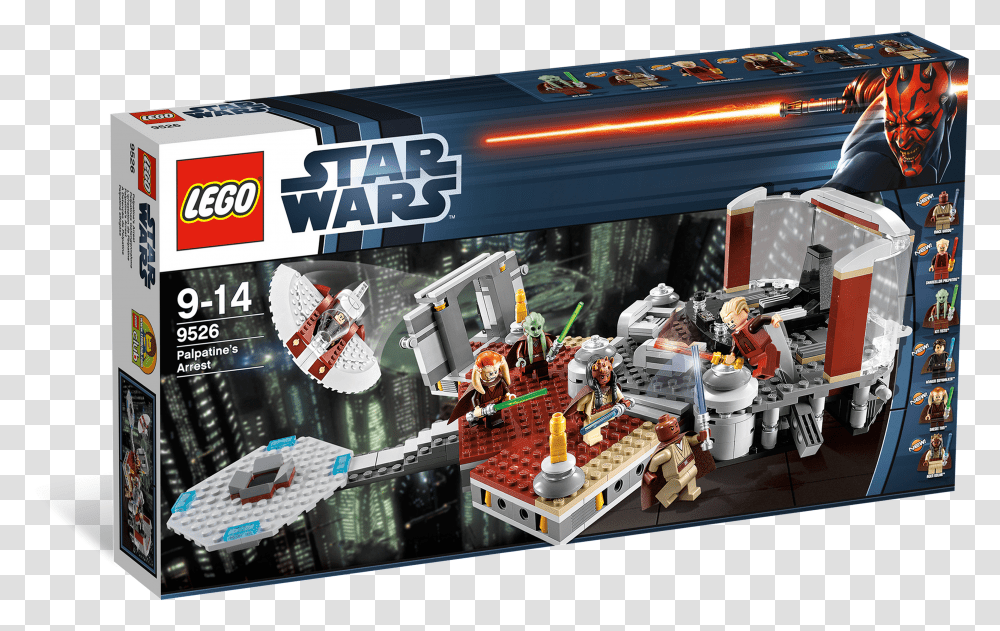 Lego Star Wars Palpatine's Arrest Transparent Png