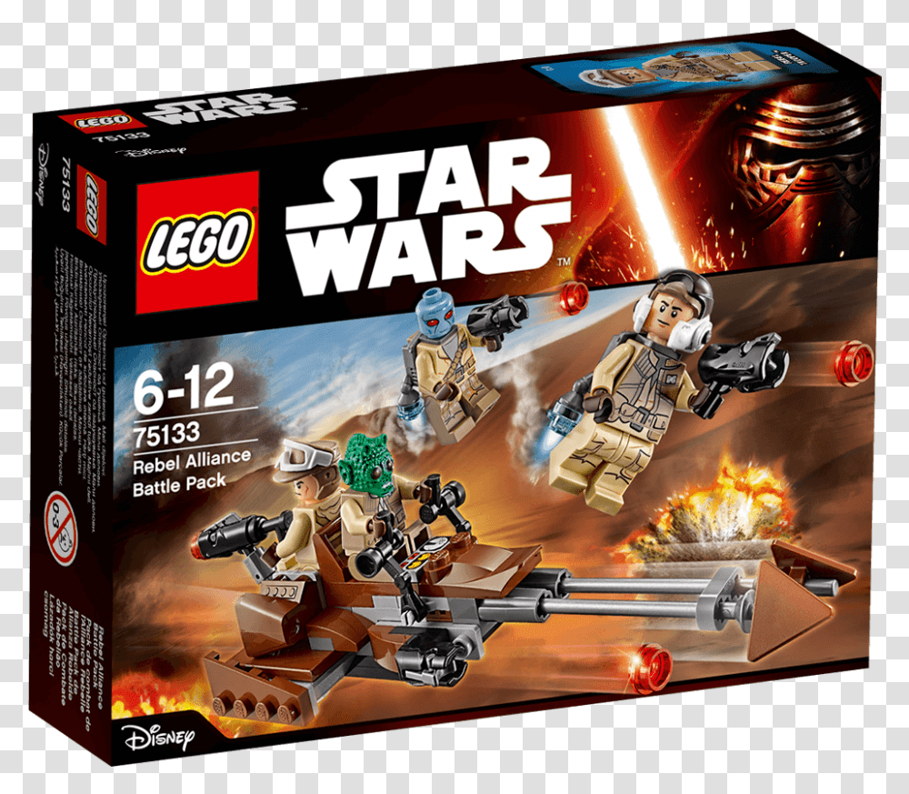 Lego Star Wars Rebel Alliance Battle Pack Lego Star Wars Rebel Battle Pack, Toy, Person, Outdoors, Robot Transparent Png
